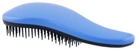 Detangler kartáč na vlasy s rukojetí - tmavě modrý-černý