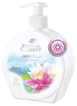 Eurona by Cerny Hand Soap Pure - Tekuté mýdlo s aloe vera 400 ml