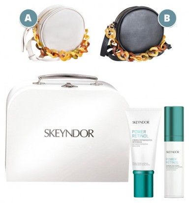 Skeyndor Power Retinol Letní sada Suchá pleť - Krém Power Retinol 50 ml + sérum 30 ml Dárková sada