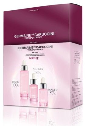 Germaine de Capuccini Timexpert Rides Age Cure Night Set - Peeling 30 ml + booster 15 ml + sérum 15 ml Dárková sada
