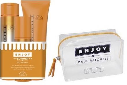 Paul Mitchell Sun Sada I - Sluneční šampon 300 ml + Hydratační maska 250 ml + Ochranný suchý olej 150 ml Dárková sada