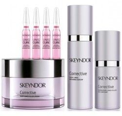 Skeyndor Corrective New Sada - Krém 20 ml + sérum 15 ml + oční krém 5 ml + ampule proti vráskám 4 x 2 ml Dárková sada