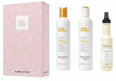 Milk Shake Daily Trio - Šampon 300 ml + kondicionér 300 ml + texturizační sprej 175 ml Dárková sada