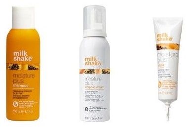 Milk Shake Moisture Mini Set - Hydratační šampon 100ml + Hydratační pěna 100ml + Lotion 12ml Dárková sada