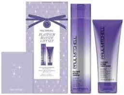 Paul Mitchell Platinum Blonde Duo Vánoční Set - Šampon 300 ml + kondicionér 200 ml Dárková sada