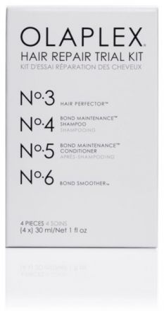 Olaplex Hair Repair Trial Kit - Kůra 30 ml + šampon 30 ml + kondicionér 30 ml + krém 30 ml Dárková sada