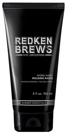 Redken Brews Work Hard Molding Paste - Pasta pro pružné účesy s maximální fixací 150ml