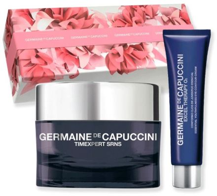 Germaine de Capuccini Timexpert SRNS Set - Pleťový regenerační krém 50 ml + krém na oční okolí 15 ml Dárková sada