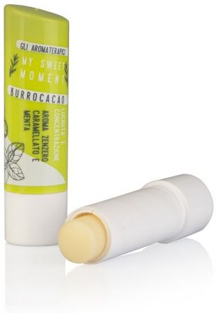 Labor Pro My Sweet Moment Aromatic Balm - Aromaterapický balzám na rty s vůní karamelizovaného zázvoru a máty 5ml