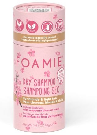 Foamie Dry Shampoo Berry Blonde for blonde hair - Suchý šampon pro blond vlasy 40 g