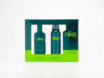 Nike Us a Spicy Attitude Man Set - EDT 75 ml + deodorant 200 ml Dárková sada