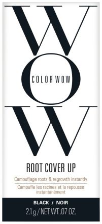Color Wow Root Cover Up Black - Pudr na vlasy pro zakrytí odrostů černý 2,1 g