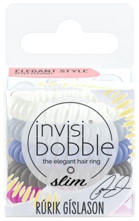Invisibobble Slim Rúrik Gíslason No Place Like Reykjavík - Gumička do vlasů 5 ks