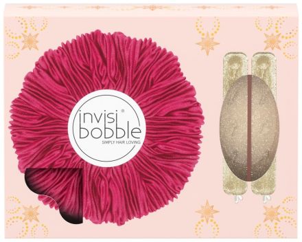 Invisibobble What a Blast Gift Set - 1x gumička do vlasů Sprunchie + 2 x sponka do vlasů Dárková sada