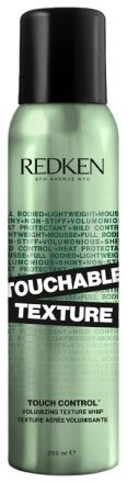 Redken Touchable Texture - Lehká objemová pěna 200 ml