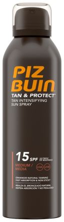 Piz Buin Tan & Protect Sun Spray SPF 15 - Sprej pro zintenzivnění opálení 150 ml
