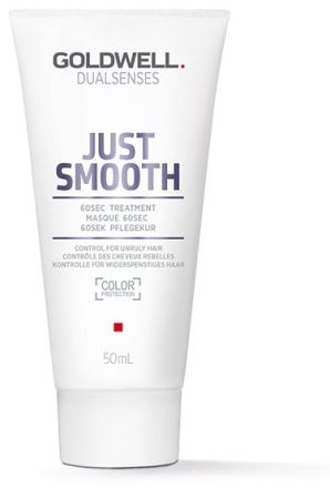 Goldwell Dualsenses Just Smooth 60sec Treatment - Uhlazující maska na vlasy 50 ml Cestovní balení
