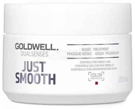 Goldwell Dualsenses Just Smooth 60sec Treatment - Uhlazující maska na vlasy 25 ml Cestovní balení