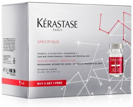 Kérastase Specifique Aminexil Force R Set - Kúra proti padání vlasů 30x6 ml + Genesis vzorky 2x10ml Dárková sada