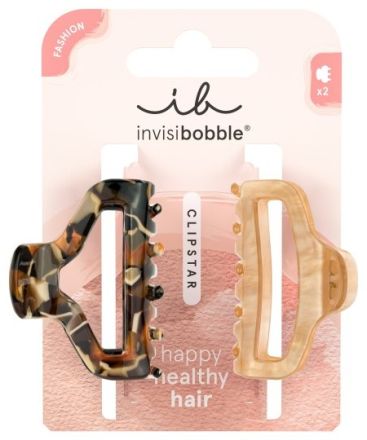 Invisibobble Clipstar M Golden Roar - Skřipec do vlasů 2 ks