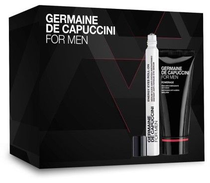 Germaine de Capuccini For Men Set - Emulze 50 ml + roll-on oční sérum 15 ml Dárková sada