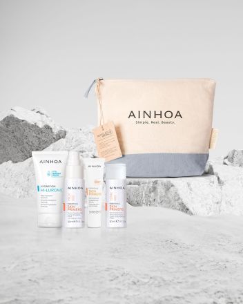 Ainhoa Senskin Travel Set - Krém pro citlivou pleť 50 ml + hydratační sérum 50 ml + čistící mléko 30 ml + pleťové tonikum 30 ml Dárková sada