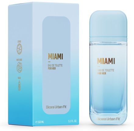 Dicora Miami For Her EDT - Dámská toaletní voda 150 ml