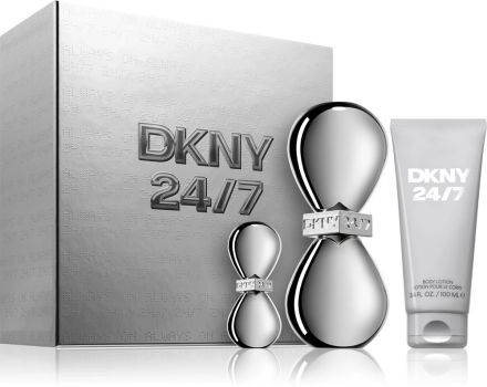 DKNY 24/7 Vánoční Set - EDP 100 ml + EDP 7 ml + tělové mléko 100 ml Dárková sada