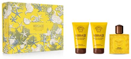 Versace Eros Energy Set - EDP 50 ml + sprchový gel 50 ml + balzám po holení 50 ml Dárková sada