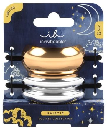Invisibobble HAIRTIE Eclipse Aurora Radiance - Gumička do vlasů 2 ks