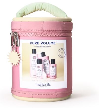 Maria Nila Beauty Bag 2026 Pure Volume Set - Šampon 350 ml + kondicionér 300 ml + šampon 100 ml + kondicionér 100 ml Dárková sada