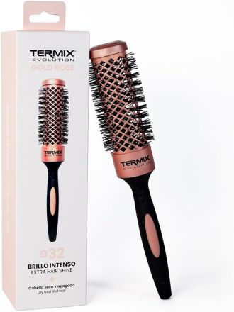 Termix Evolution Gold Rose Round Hair Brush 32 - Kulatý kartáč pro poškozené vlasy 32mm