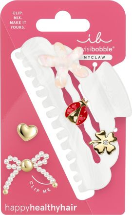 Invisibobble MYCLAW L Full of Charms - Skřipec se cvočky 1 ks
