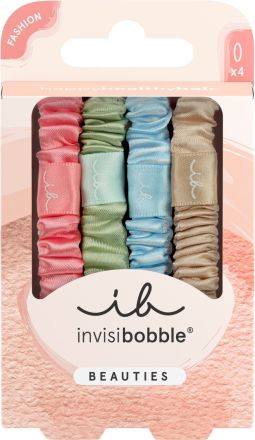 Invisibobble BEAUTIES Satin Sorbet - Gumička do vlasů 4 ks