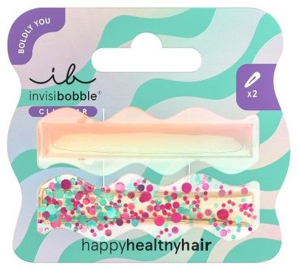 invisibobble CLIPSTAR M Galactic Halo - Sponka do vlasů 2 ks