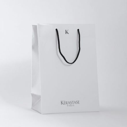 Kérastase Gift Bag White - Papírová dárková taška Bílá