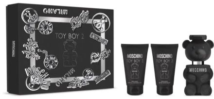 Moschino Toy Boy 2 Vánoční Set - EDP 50 ml + sprchový gel 50 ml + balzám po holení 50 ml Dárková sada