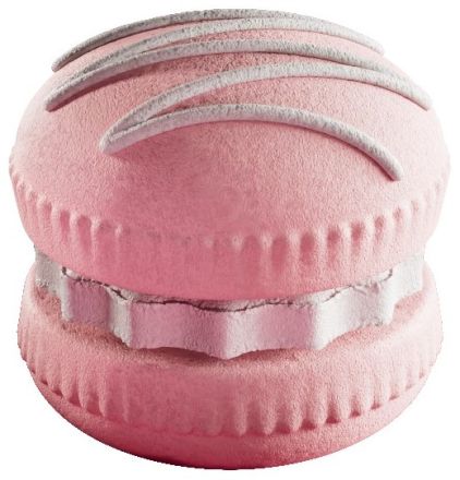 Deserved Bath Bomb Raspberry Vanilla Macaron - Koupelová bomba do vany s vůní malinovo-vanilkové makronky