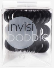 Invisibobble ORIGINAL True Black - gumičky do vlasů černá 3ks
