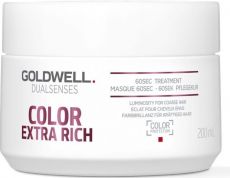 Goldwell Dualsenses Color Extra Rich 60sec Treatment - maska pro nepoddajné barvené vlasy 200 ml