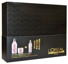 L´oréal Professionnel Expert Vitamino Color AOX Vánoční sada - Šampon 500ml + Maska 200ml + Víceúčelový sprej 190ml Dárková sada