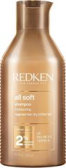 Redken All Soft Shampoo - Šampon pro suché a křehké vlasy 300ml