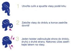 Twister vlásenka 2ks