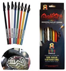 Graffetch tattoo Original Crayons - Tetovací vlasové pastelky 8ks