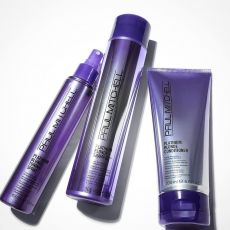 Paul Mitchell Platinum Blonde Trio - Šampon 300ml + Kondicionér 200ml + Sprej 150ml Dárková sada