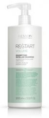 Revlon Professional Restart Volume Magnifying Micellar Shampoo - Micelární šampon pro objem vlasů 1000 ml