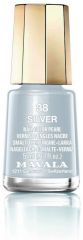 Mavala Minicolor Nail Care - Lak na nehty č. 38 Silver 5 ml