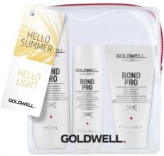 Goldwell Dualsenses Bond Pro Travel Set - Šampon 100 ml + kondicionér 50 ml + maska 50 ml Dárková sada