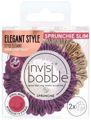 Invisibobble SPRUNCHIE SLIM The Snuggle is Real - Gumička do vlasů 2 ks