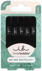 Invisibobble HAIR TIE Black - Gumička do vlasů 5 ks